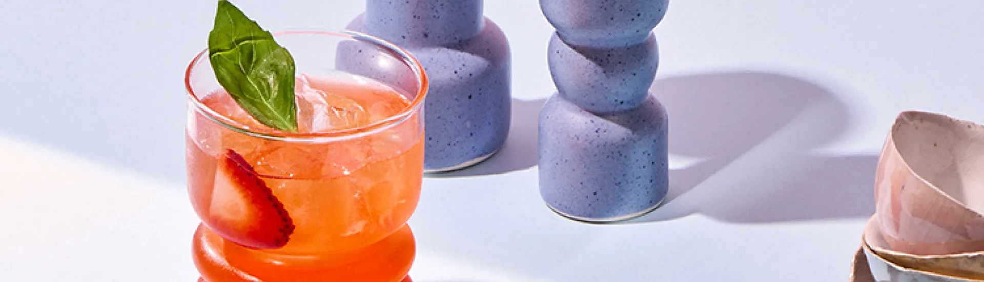 Cointreau Strawberry Basil Fizz