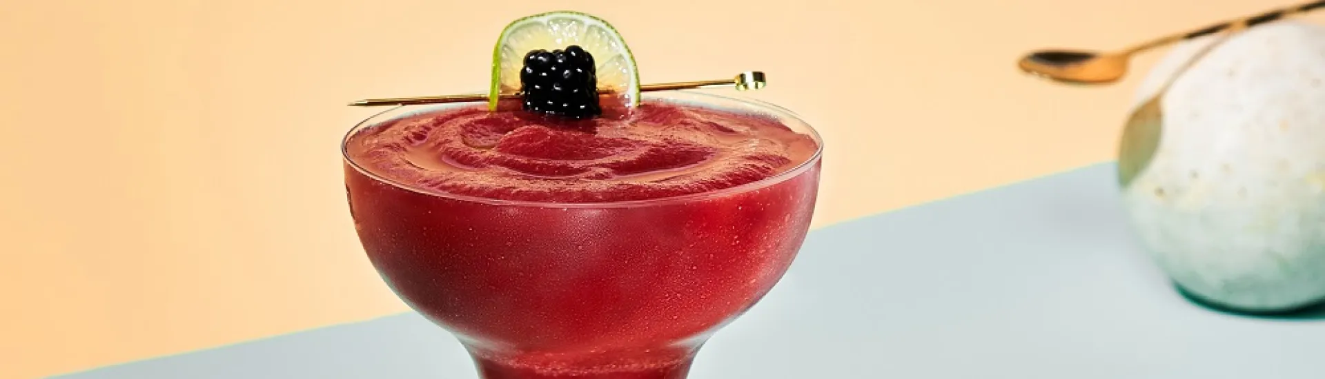 The Frozen Berry Margarita with Cointreau
