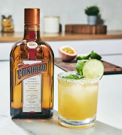 Passion Fruit Basil Margarita