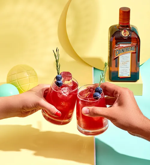 The Smoked Blueberry Margarita