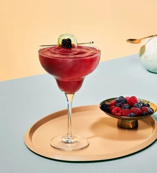 The Frozen Berry Margarita with Cointreau