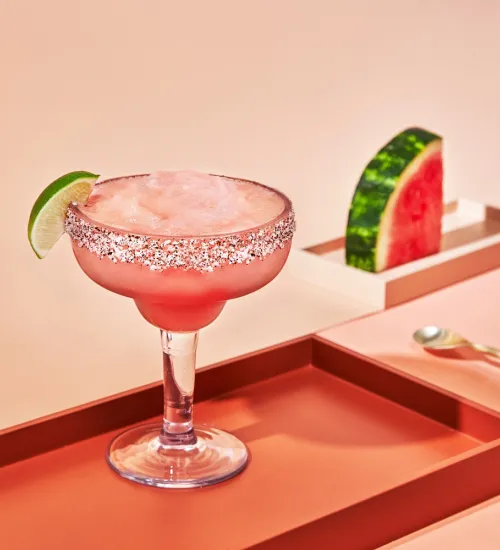 The Frozen Watermelon Margarita with Cointreau